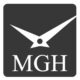 mgh logo noir et blanc